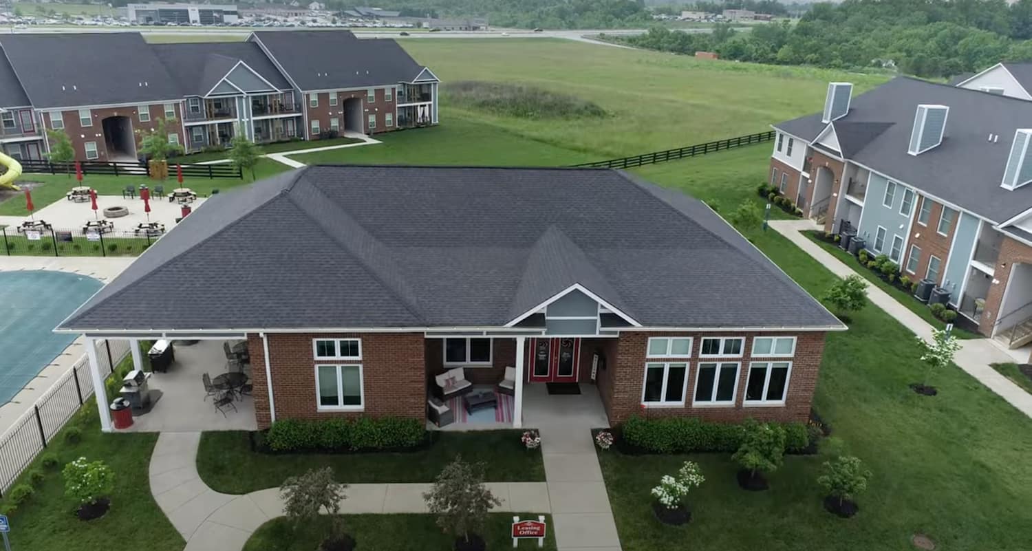 Multi-family roofing project